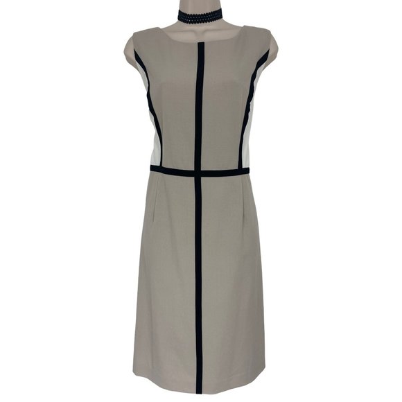 Calvin Klein Dresses Size 4 Calvin Klein Classy Colorblock Sheath